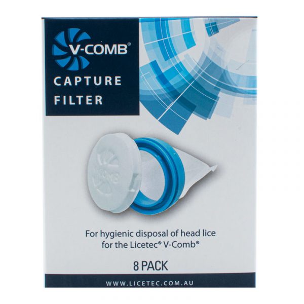 V-comb Capture Filter - Filtros capturadores de piojos