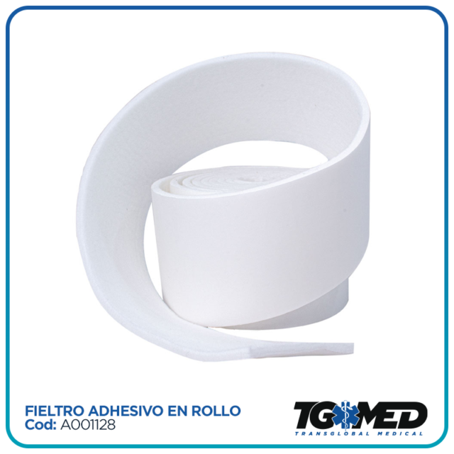 Fieltro Adhesivo En Rollo Transglobal Medical